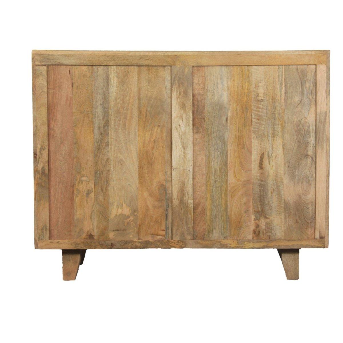 Présentoir en bois de manguier de ferme - Outlet de meubles rustiques