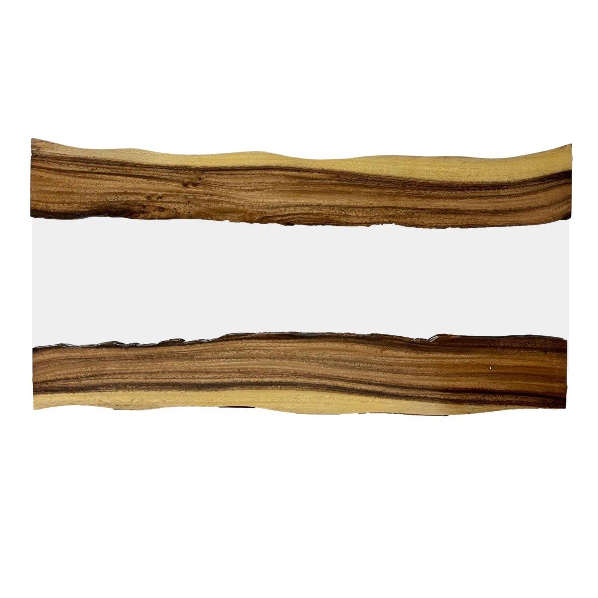 Miroir en bois d'acacia Gaspe Live Edge - Rustic Furniture Outlet
