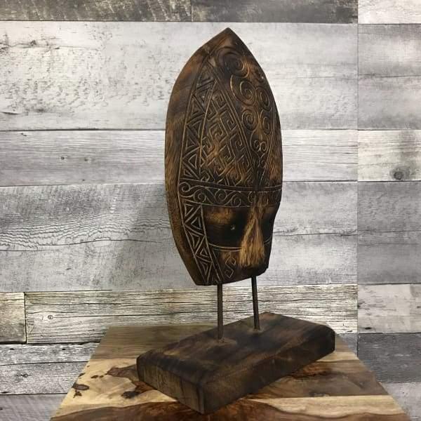 Handicraft Deco Stand Mask M - Rustic Furniture Outlet