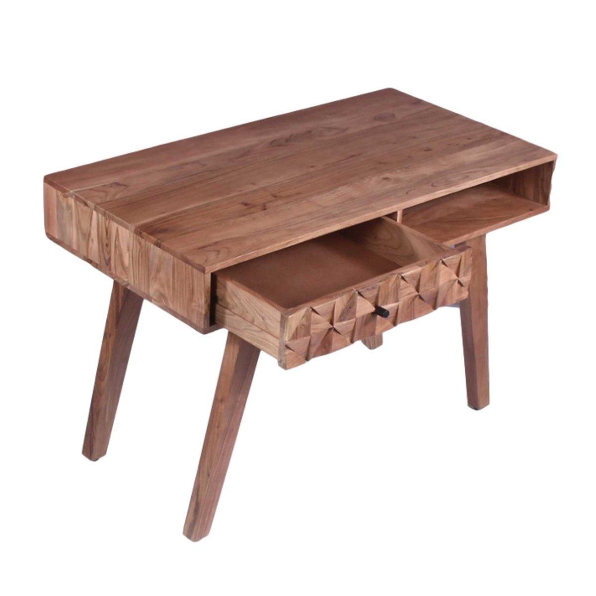 Kenya Acacia wood Computer desk - Rustic Furniture Outlet