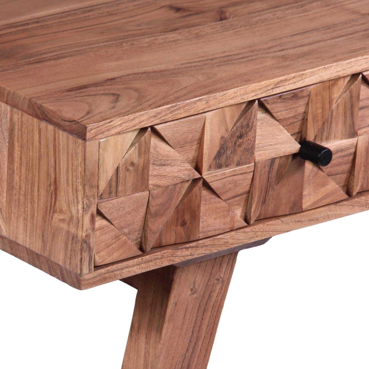 Kenya Acacia wood Computer desk - Rustic Furniture Outlet