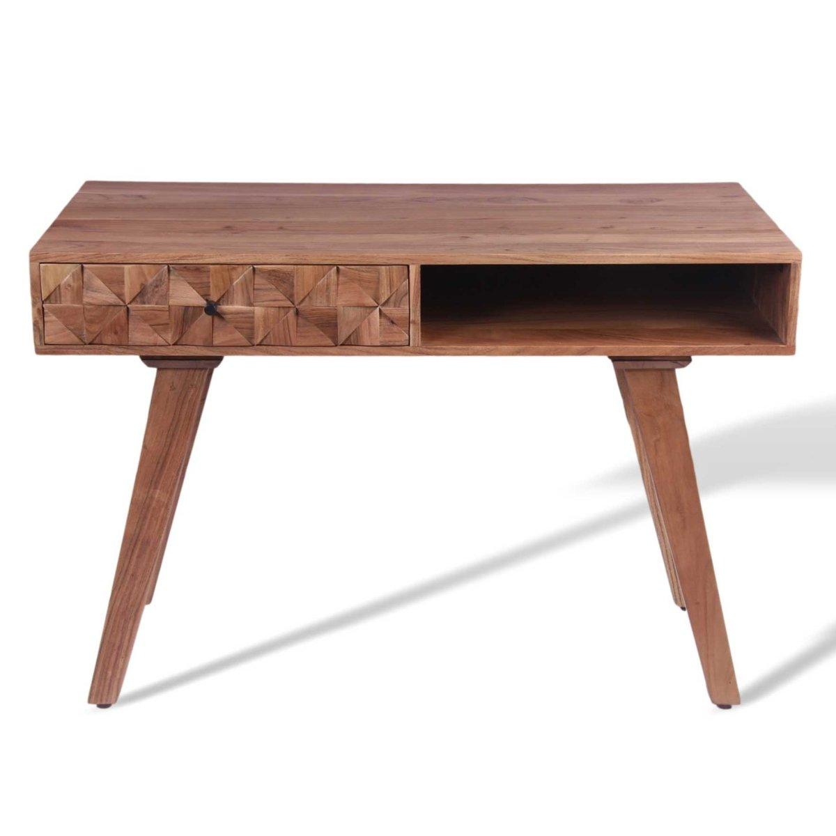 Kenya Acacia wood Computer desk - Rustic Furniture Outlet