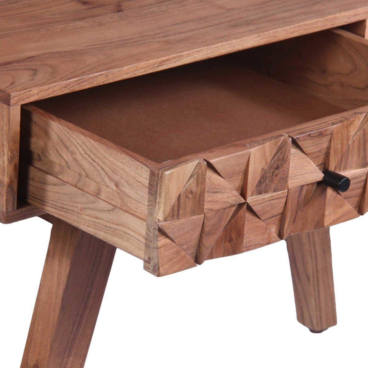 Kenya Acacia wood Computer desk - Rustic Furniture Outlet
