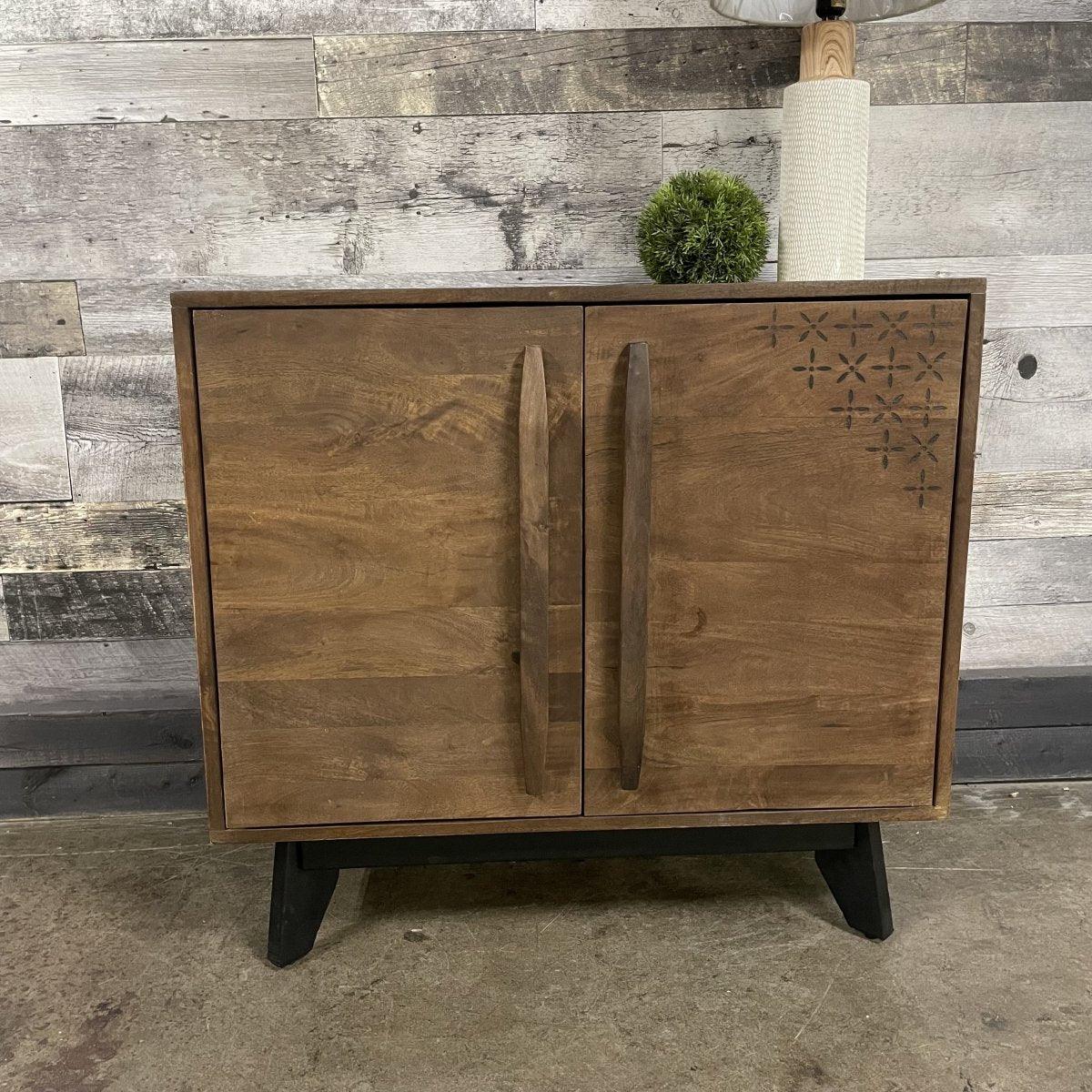 Knox Mango Wood 2 Door Buffet - Rustic Furniture Outlet
