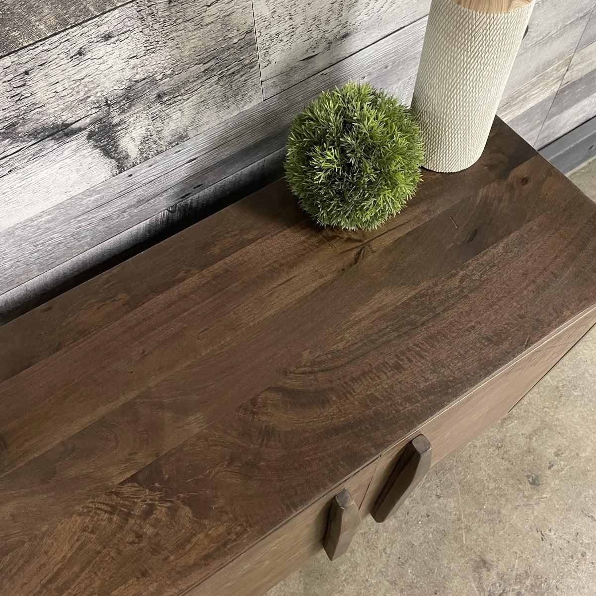 Knox Mango Wood 2 Door Buffet - Rustic Furniture Outlet