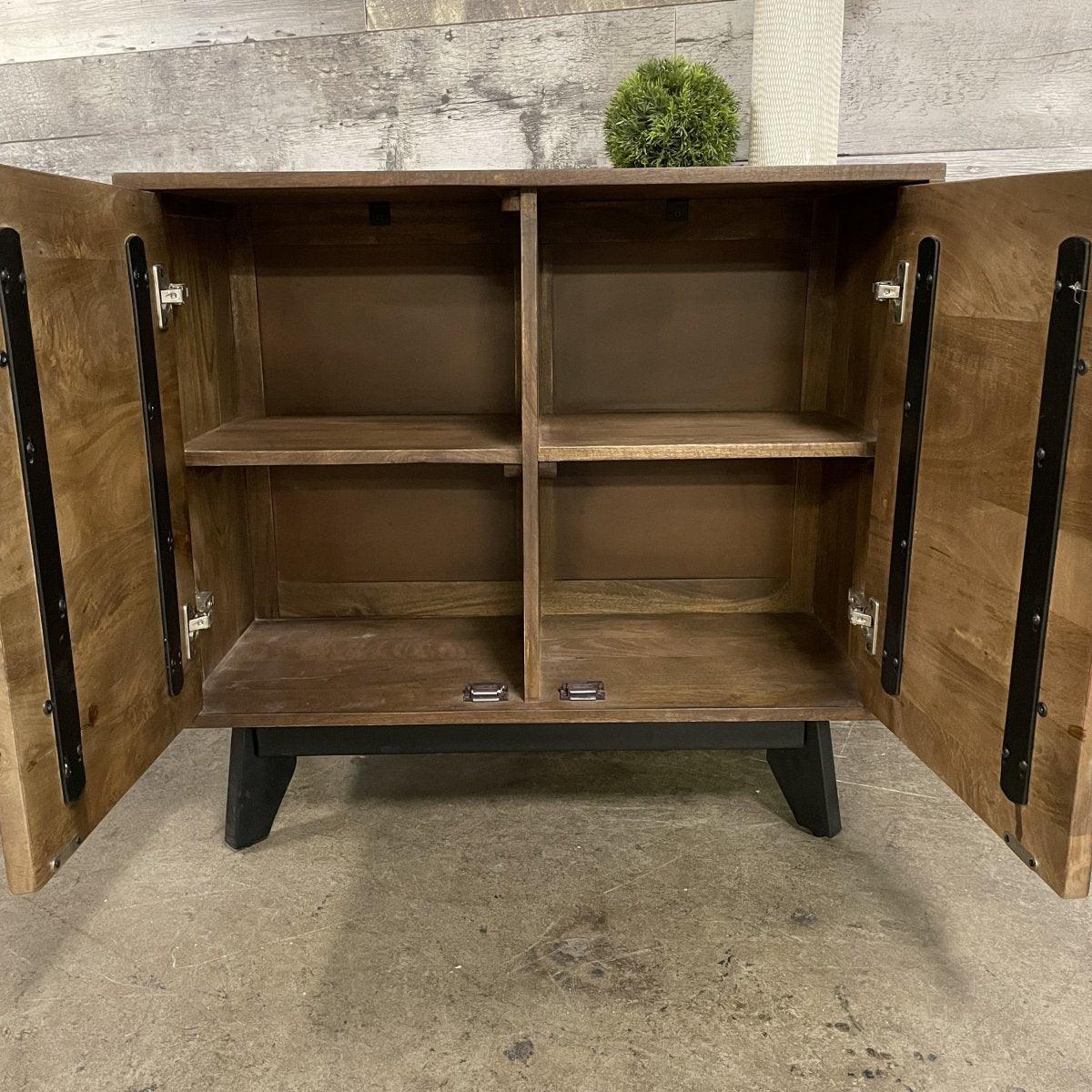 Knox Mango Wood 2 Door Buffet - Rustic Furniture Outlet