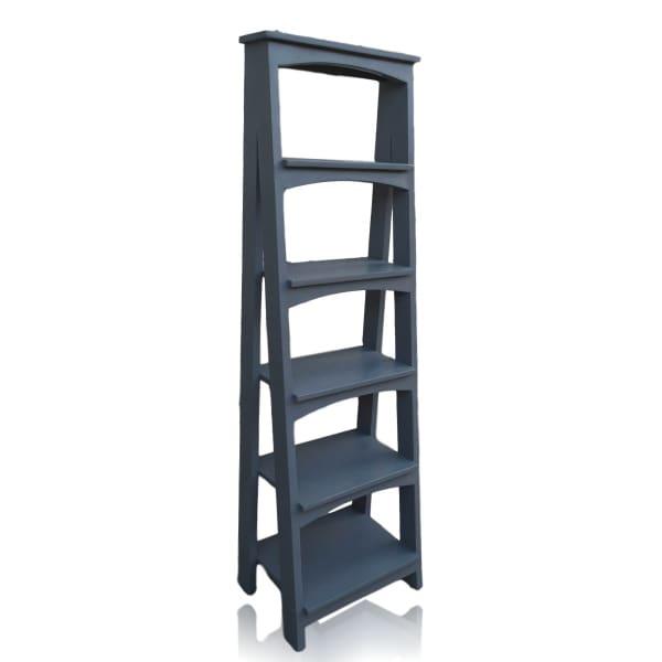 Lunenburg Ladder Bookcase - Rustic Furniture Outlet