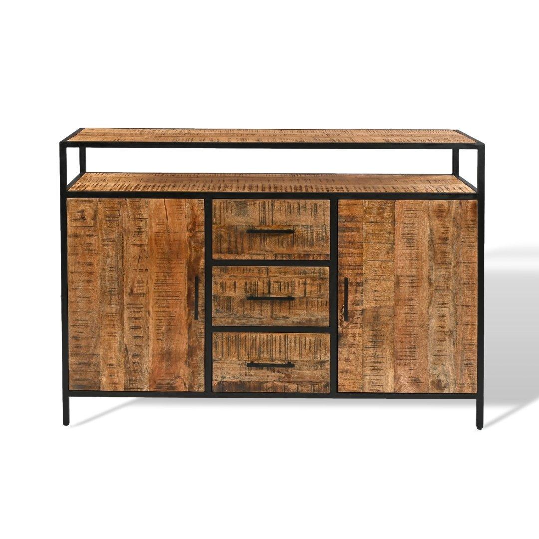 Madone Mango Wood Buffet - Rustic Furniture Outlet