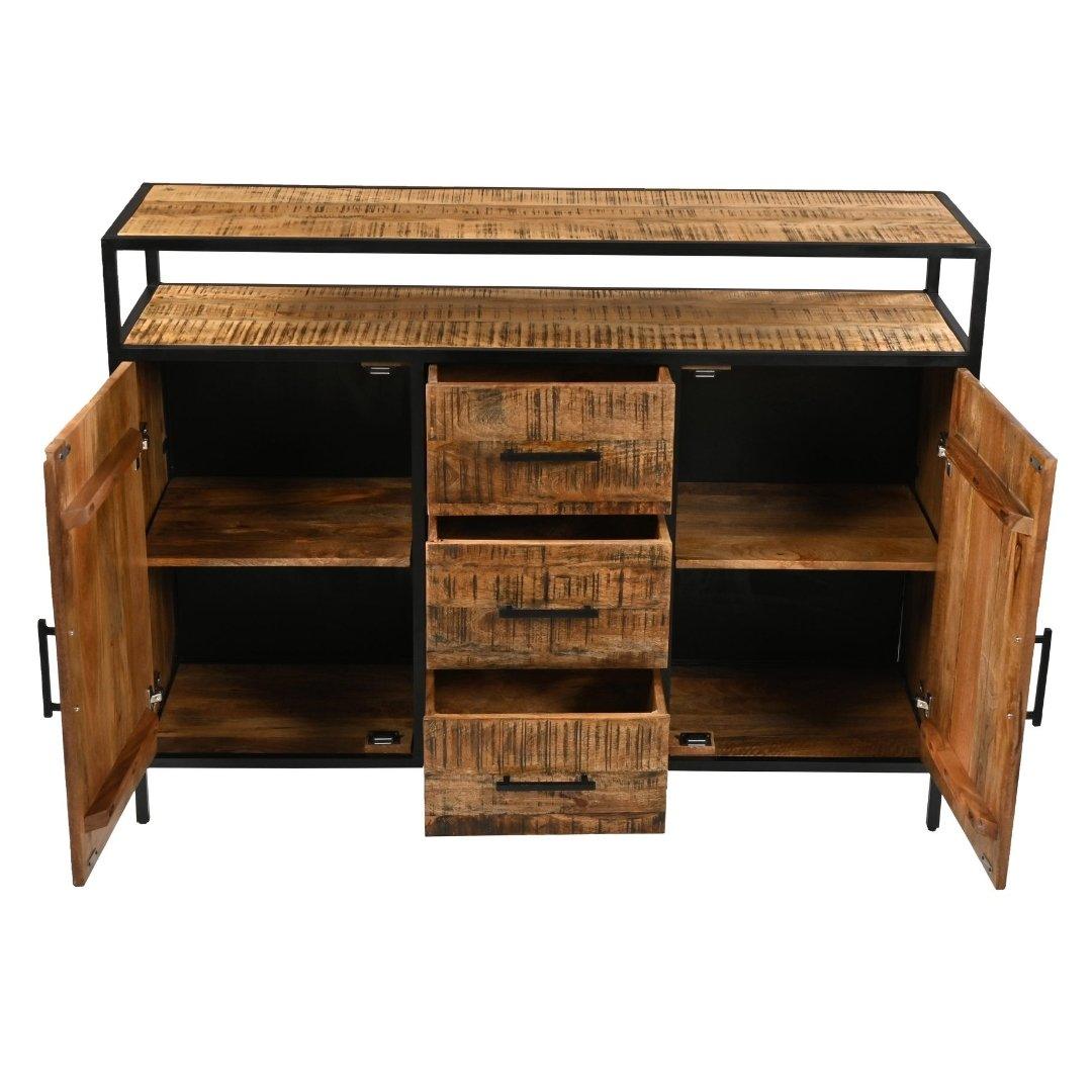 Buffet en bois de manguier Madone - Rustic Furniture Outlet