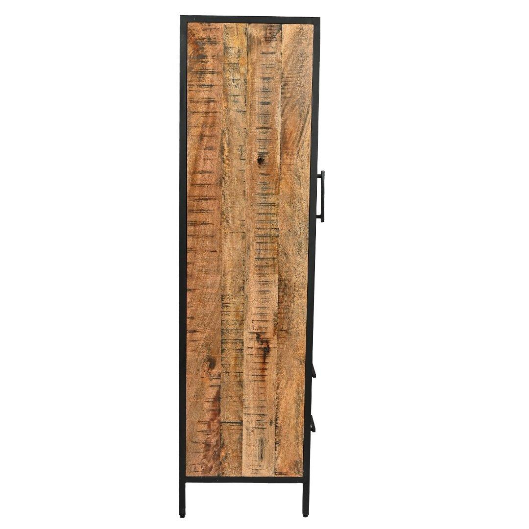 Madone Mango Wood Storage Cabinet - Rustic Furniture Outlet