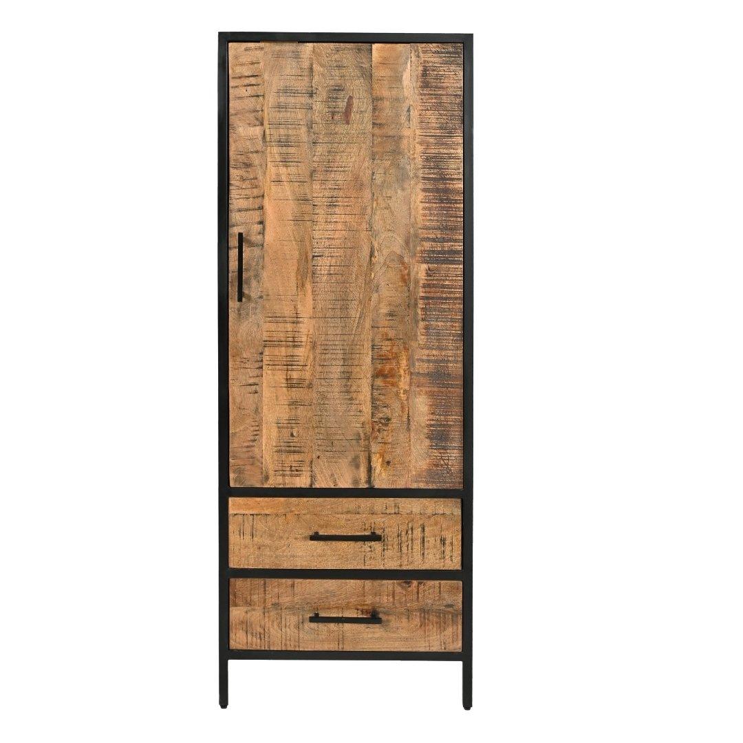 Madone Mango Wood Storage Cabinet - Rustic Furniture Outlet