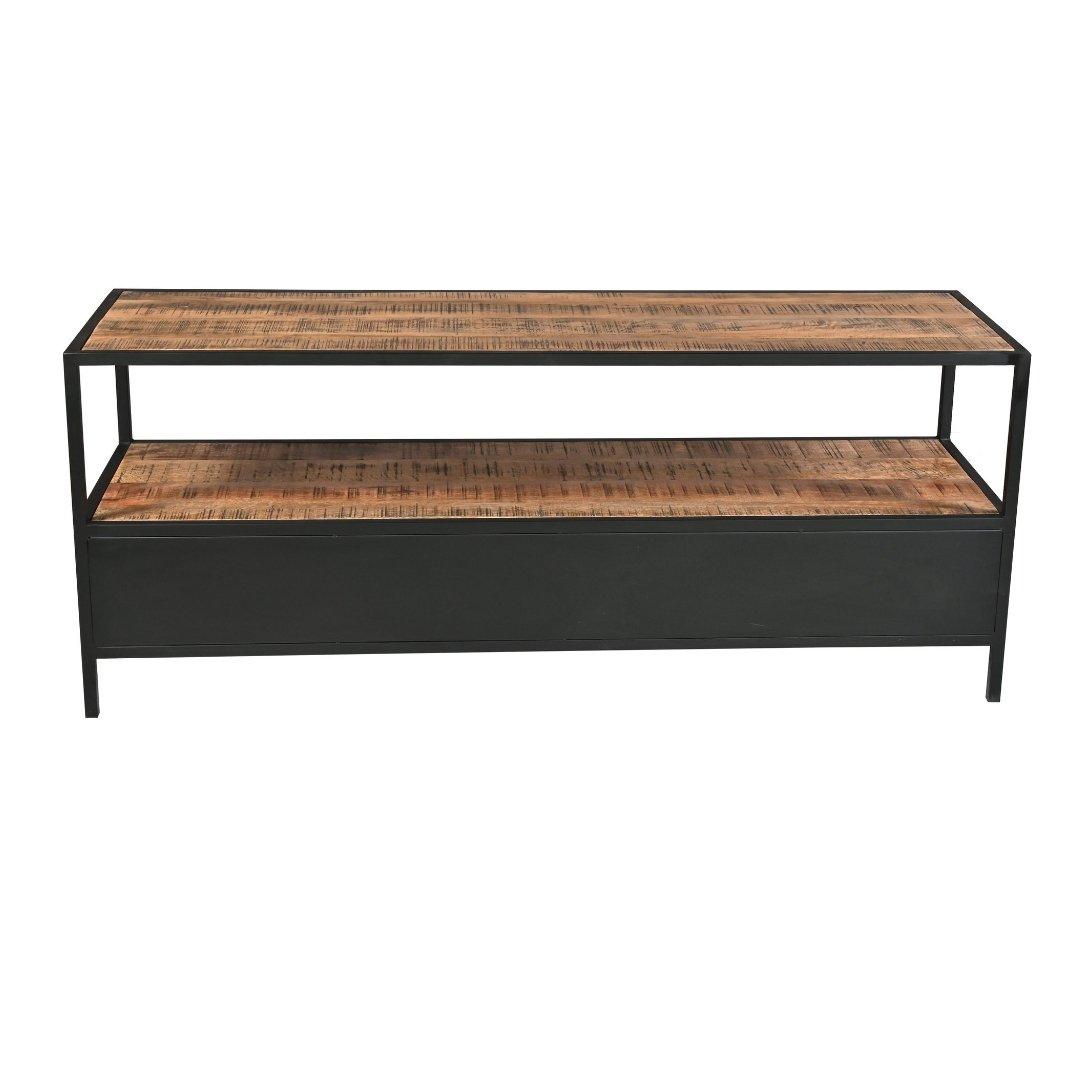 Meuble TV en bois de manguier Madone - Rustic Furniture Outlet