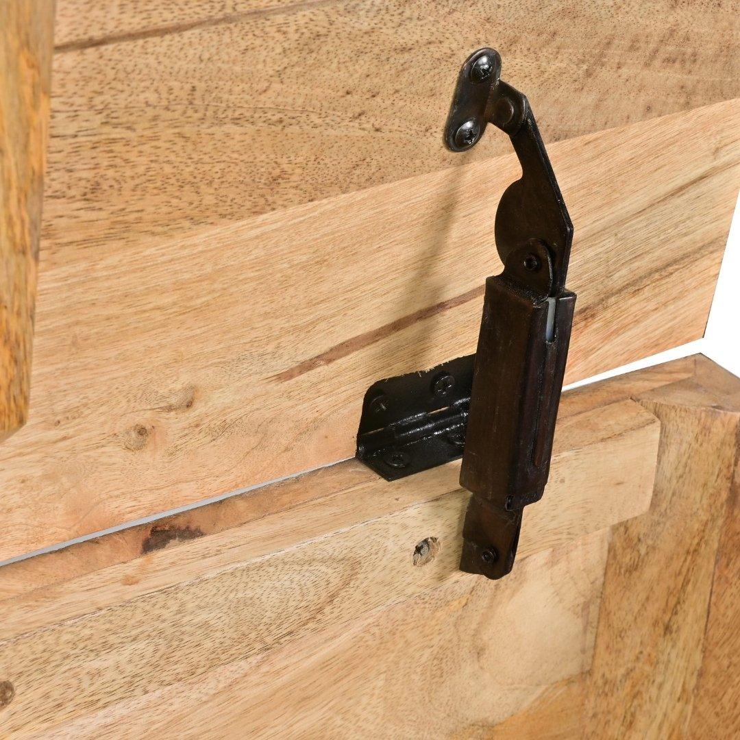 Coffre de rangement en bois de manguier - Rustic Furniture Outlet
