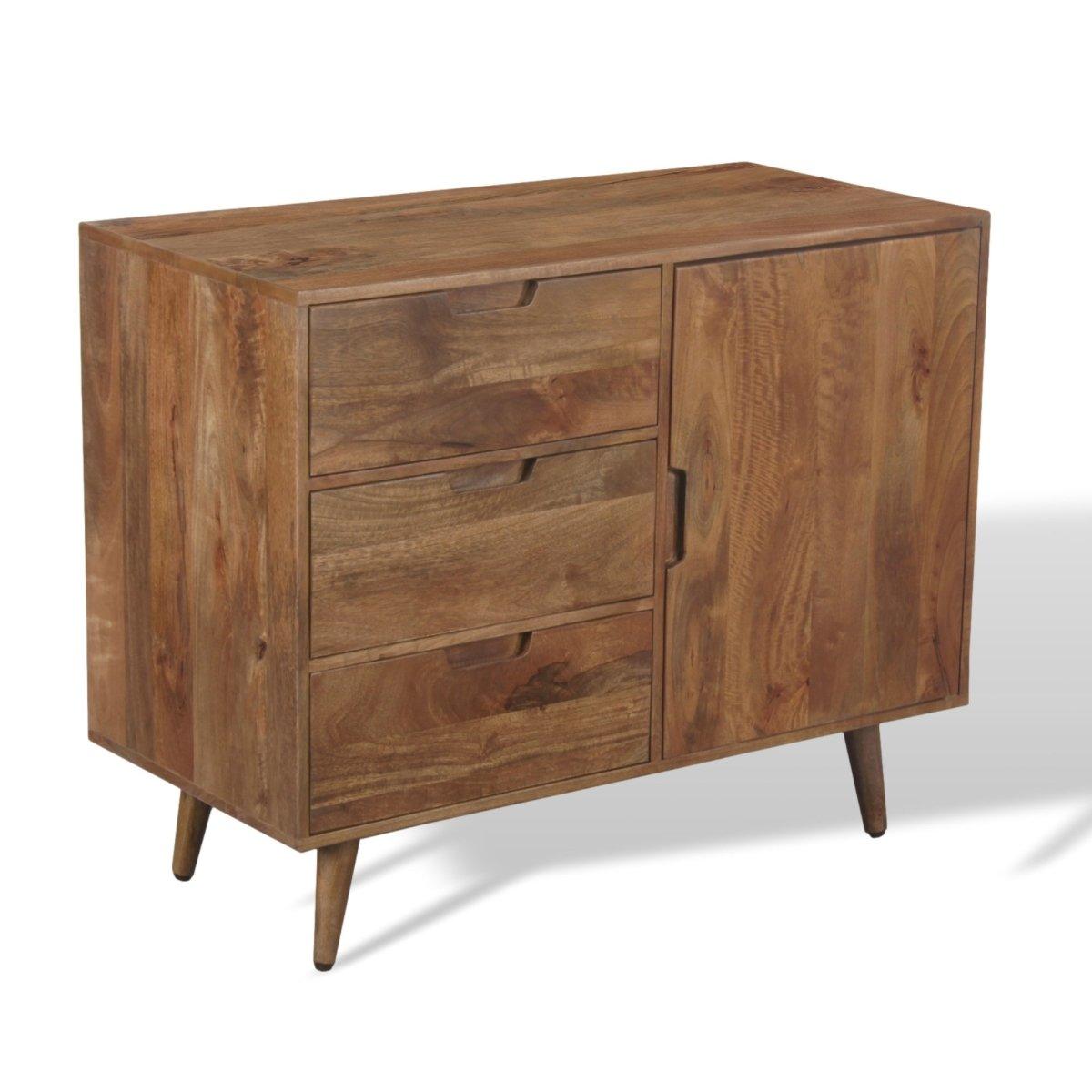 Mercury Mango Wood Buffet - Rustic Furniture Outlet