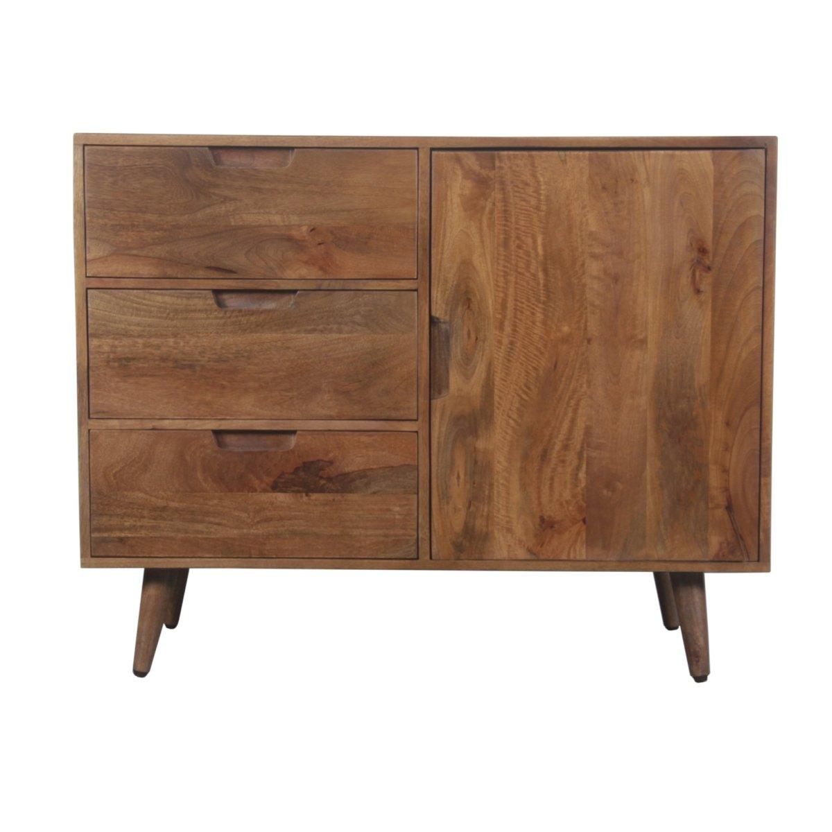 Mercury Mango Wood Buffet - Rustic Furniture Outlet