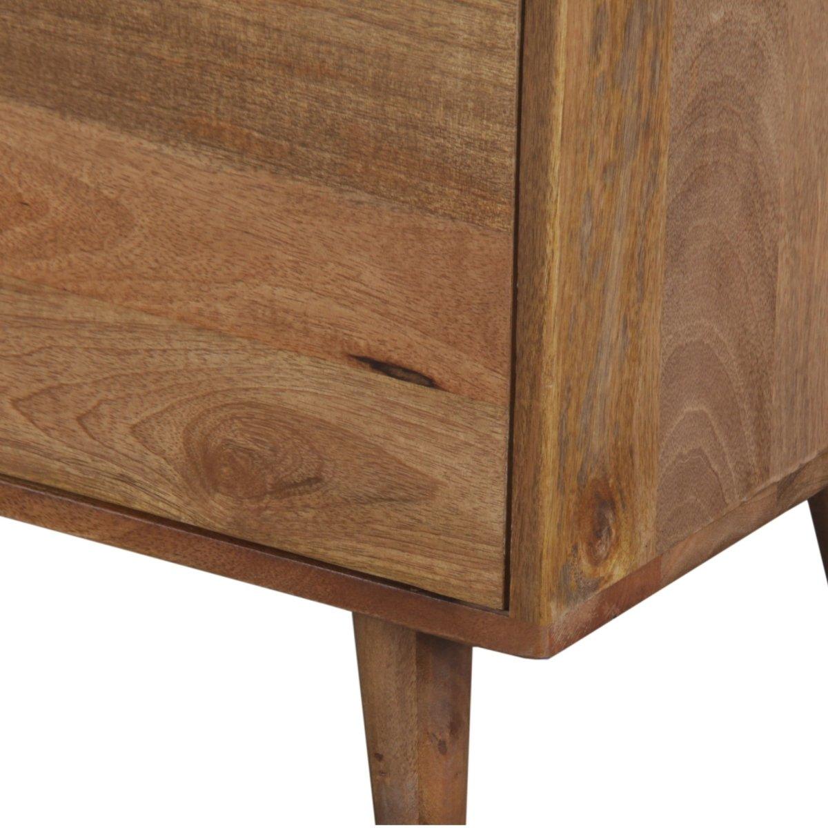 Meuble TV en bois de manguier Mercury - Rustic Furniture Outlet