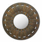 Metal Rustic Round Wall Mirror - Rustic Furniture Outlet