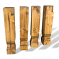 Mexican Pine square table legs (set of 4) - Rustic Furniture Outlet