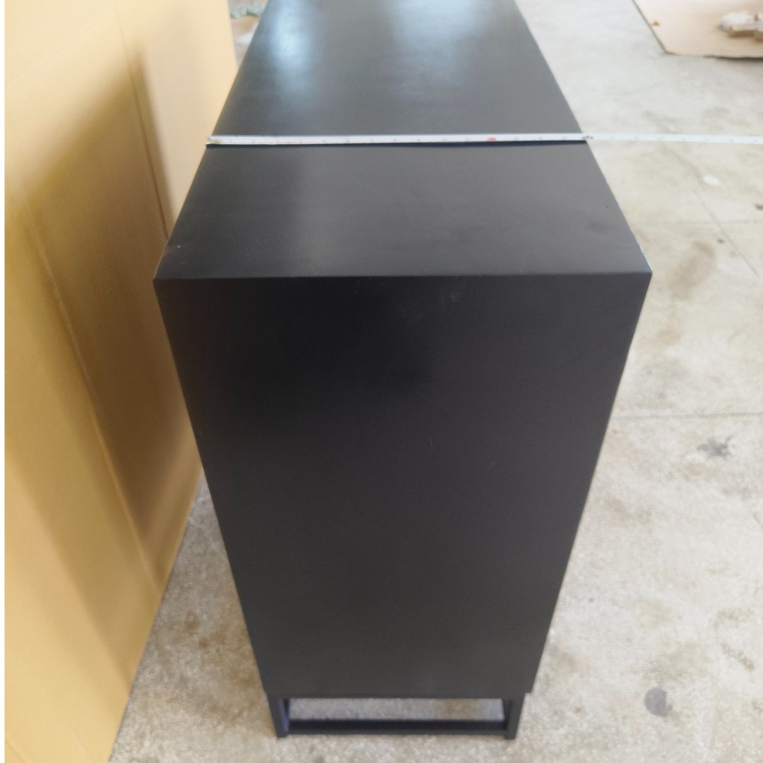 Nocture Mango wood and Cane Small buffet - Rustic Furniture Outlet