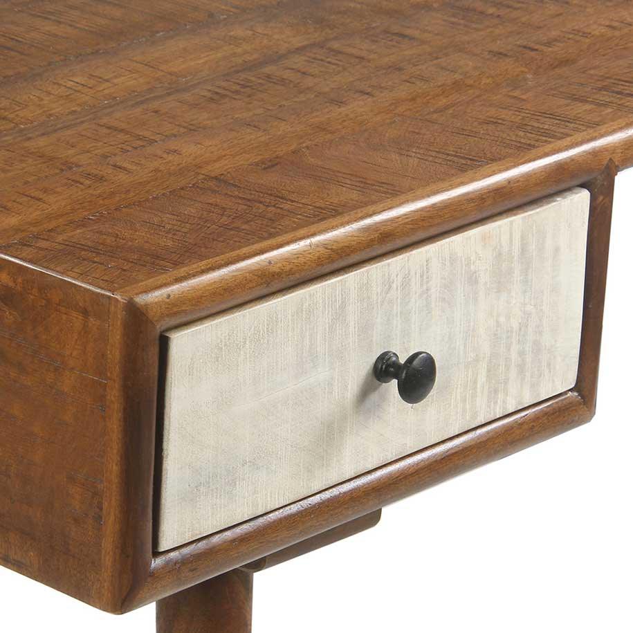 Orlie Mango Wood Desk - Rustic Furniture Outlet