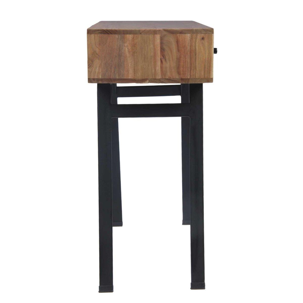 Table console en bois d'acacia Scott - Rustic Furniture Outlet