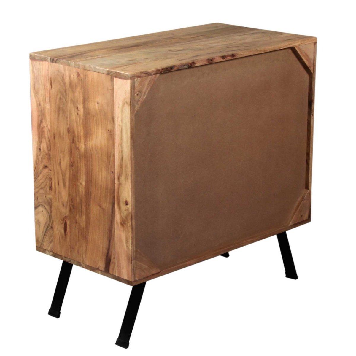 Commode Scott en bois d'acacia - Rustic Furniture Outlet