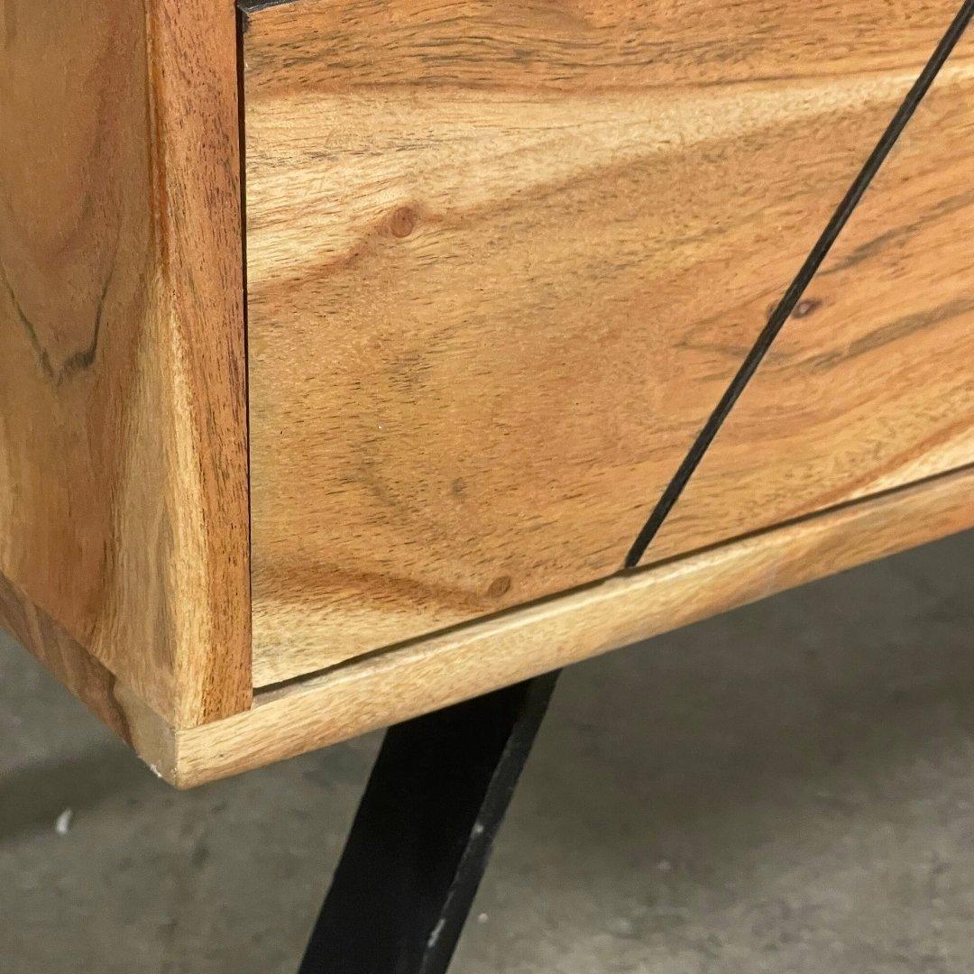 Meuble TV Scott en bois d'acacia - Rustic Furniture Outlet