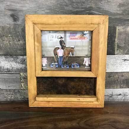 Small rustic pine buckle holder - Rustic Furniture Outlet