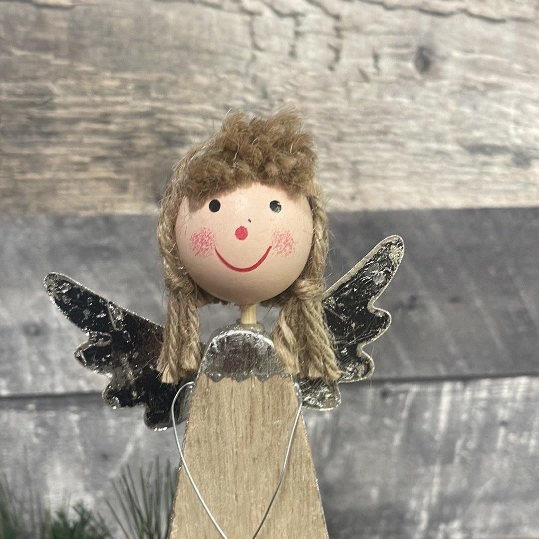 Small wooden angel - Rustic Furniture Outlet