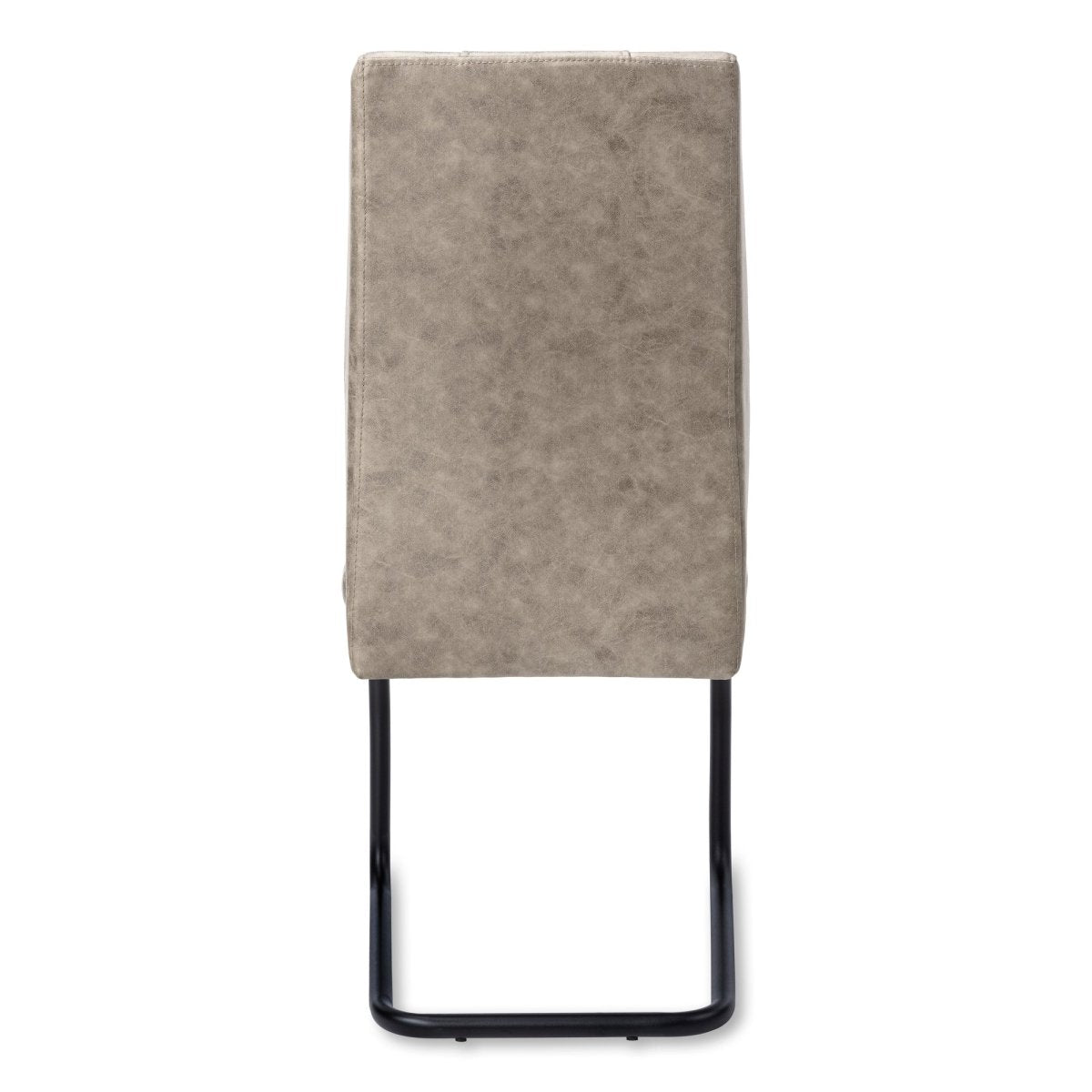 Taupe Upholstered Contemporary dining chair (set of two) - Rustic Furniture Outlet