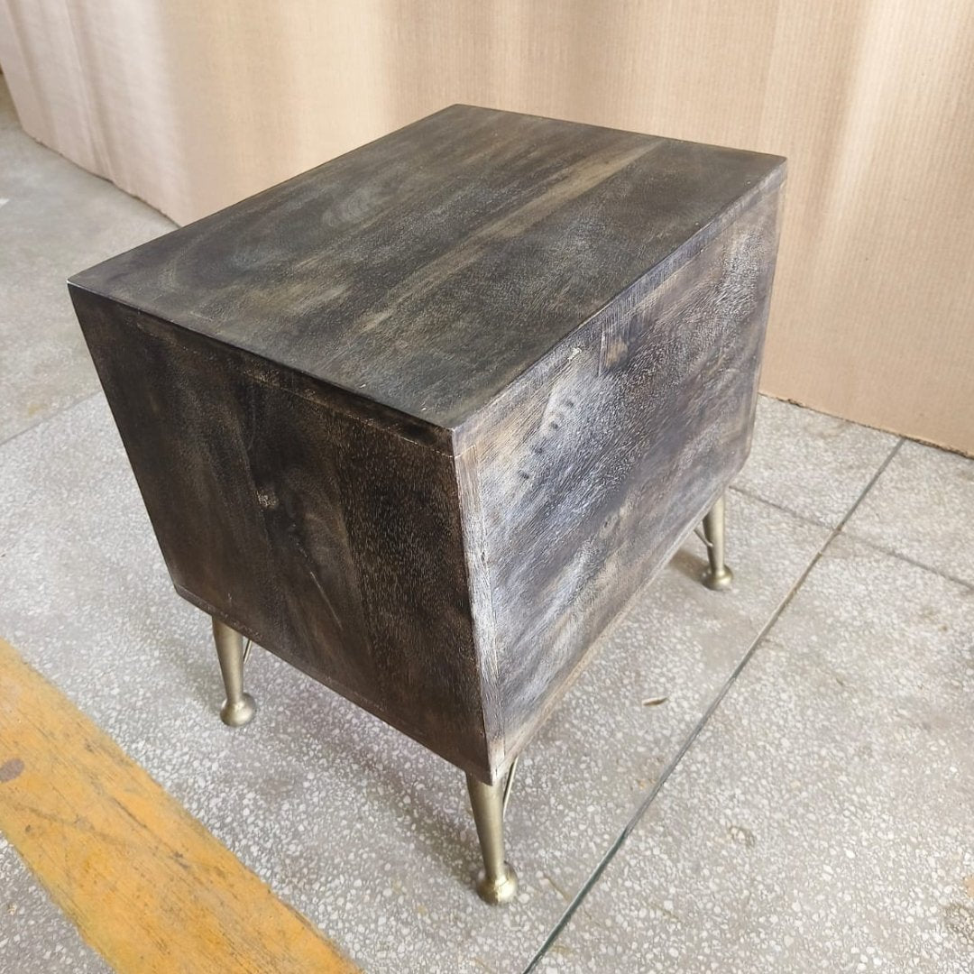 Tex 2 drawer nightstand - Rustic Furniture Outlet